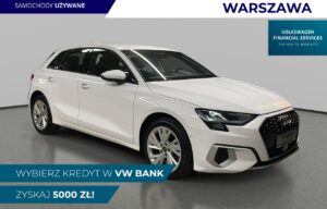 Używany samochód marki Audi, model A3, rocznik 2023, przebieg 62000km