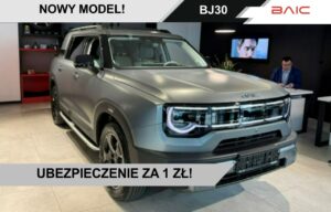 Używany samochód marki Baic, model BJ30, rocznik 2026, przebieg 10km