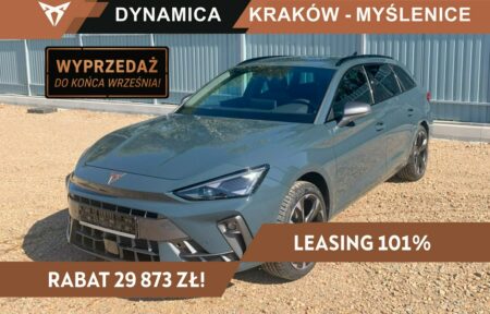 Używany samochód marki Cupra, model Leon Sportstourer, rocznik 2026, przebieg 10km