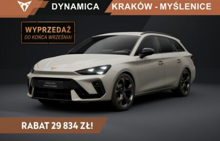 Używany samochód marki Cupra, model Leon Sportstourer, rocznik 2026, przebieg 10km - miniaturka 0