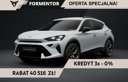 Używany samochód marki Cupra, model Formentor, rocznik 2026, przebieg 10km - miniaturka 0