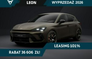 Używany samochód marki Cupra, model Leon, rocznik 2026, przebieg 10km