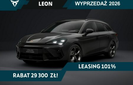 Używany samochód marki Cupra, model Leon Sportstourer, rocznik 2026, przebieg 10km - miniaturka 0