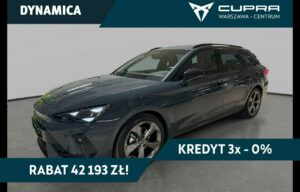 Używany samochód marki Cupra, model Leon Sportstourer, rocznik 2026, przebieg 10km