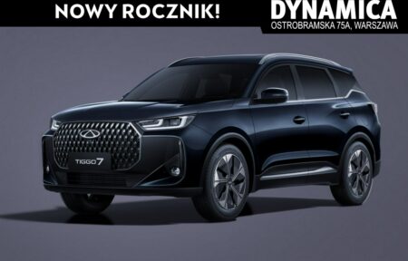 Używany samochód marki Chery, model Tiggo 7, rocznik 2026, przebieg 10km
