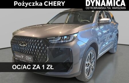 Używany samochód marki Chery, model Tiggo 7, rocznik 2026, przebieg 10km