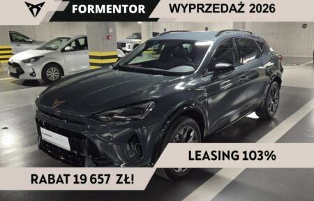 Używany samochód marki Cupra, model Formentor, rocznik 2026, przebieg 10km