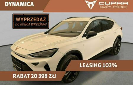 Używany samochód marki Cupra, model Formentor, rocznik 2026, przebieg 10km