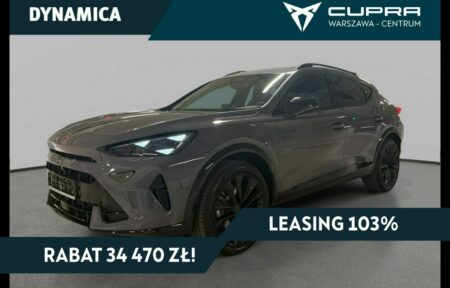 Używany samochód marki Cupra, model Formentor, rocznik 2026, przebieg 10km