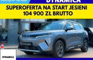 Używany samochód marki BYD, model Atto 2, rocznik 2026, przebieg 10km