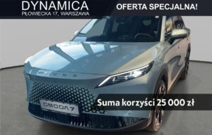Używany samochód marki OMODA, model 7, rocznik 2026, przebieg 10km