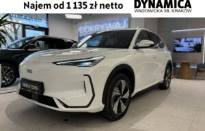 Używany samochód marki Geely, model EX5, rocznik 2025, przebieg 10km