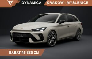 Używany samochód marki Cupra, model Leon Sportstourer, rocznik 2026, przebieg 10km