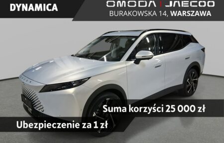 Używany samochód marki OMODA, model 7, rocznik 2026, przebieg 10km