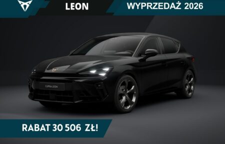 Używany samochód marki Cupra, model Leon, rocznik 2026, przebieg 10km - miniaturka 0