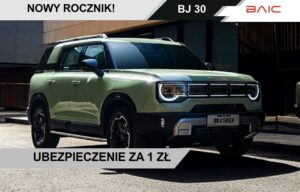 Używany samochód marki Baic, model BJ30, rocznik 2026, przebieg 10km