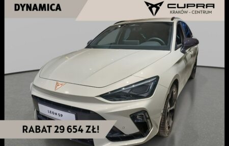 Używany samochód marki Cupra, model Leon Sportstourer, rocznik 2026, przebieg 10km