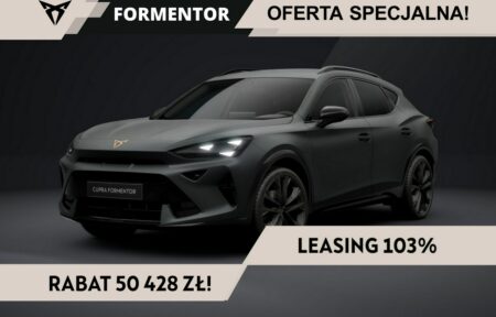 Używany samochód marki Cupra, model Formentor, rocznik 2026, przebieg 10km - miniaturka 0