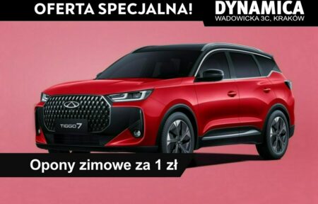 Używany samochód marki Chery, model Tiggo 7, rocznik 2026, przebieg 10km - miniaturka 0