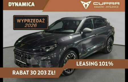 Używany samochód marki Cupra, model Terramar, rocznik 2026, przebieg 10km