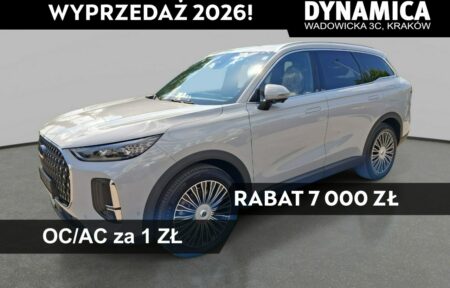 Używany samochód marki Chery, model Tiggo 9, rocznik 2026, przebieg 10km - miniaturka 0
