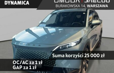 Używany samochód marki OMODA, model 7, rocznik 2026, przebieg 10km
