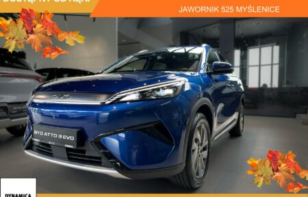 Używany samochód marki BYD, model Atto 3, rocznik 2026, przebieg 10km