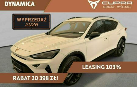 Używany samochód marki Cupra, model Formentor, rocznik 2026, przebieg 10km - miniaturka 0