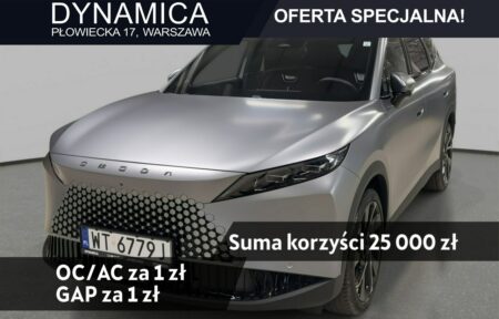 Używany samochód marki OMODA, model 7, rocznik 2026, przebieg 10km