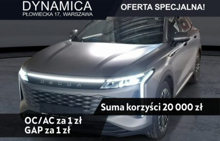 Używany samochód marki OMODA, model 9, rocznik 2026, przebieg 10km