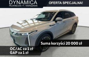Używany samochód marki OMODA, model 9, rocznik 2026, przebieg 10km
