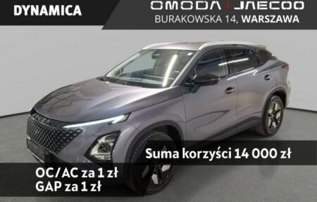 Używany samochód marki OMODA, model 5, rocznik 2026, przebieg 10km