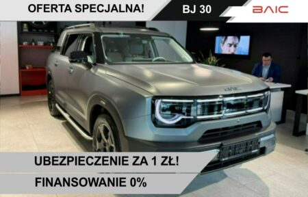 Używany samochód marki Baic, model BJ30, rocznik 2026, przebieg 10km