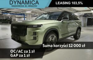 Używany samochód marki Jaecoo, model 7, rocznik 2026, przebieg 10km