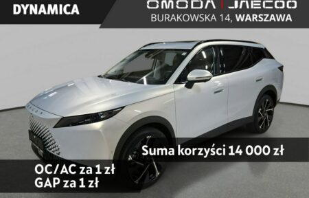 Używany samochód marki OMODA, model 7, rocznik 2026, przebieg 10km