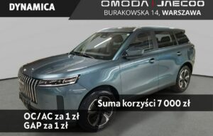 Używany samochód marki Jaecoo, model 5, rocznik 2026, przebieg 10km