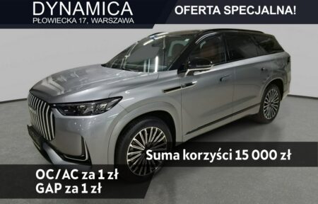 Używany samochód marki Jaecoo, model 8, rocznik 2026, przebieg 10km