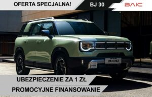 Używany samochód marki Baic, model BJ30, rocznik 2026, przebieg 10km