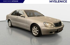 Używany samochód marki Mercedes, model S 500, rocznik 2002, przebieg 36400km