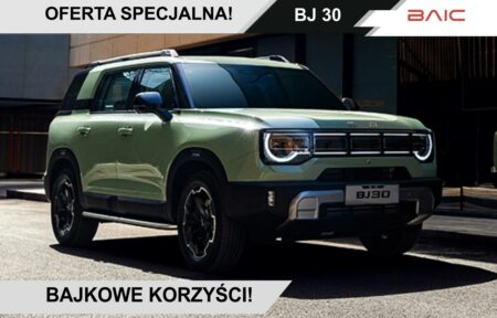 Używany samochód marki Baic, model BJ30, rocznik 2026, przebieg 10km - miniaturka 0